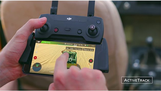 DJI Spark ActiveTrack feature - 629 x 357